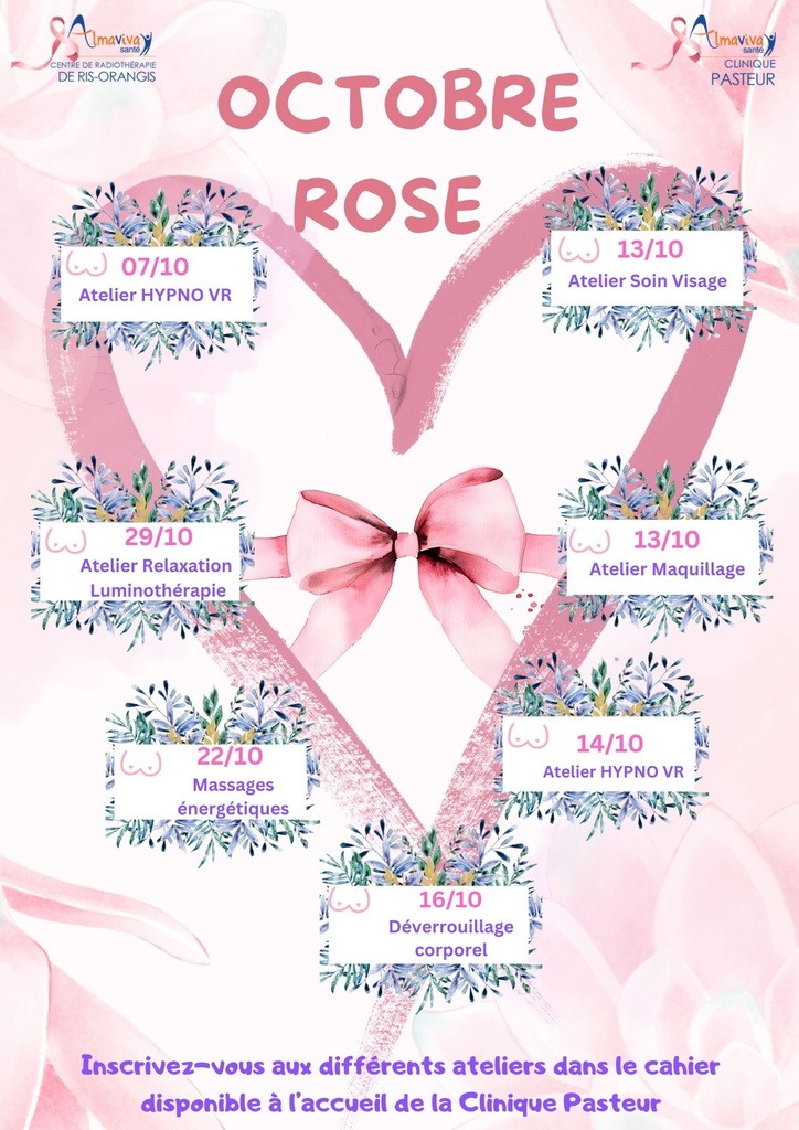LA CLINIQUE PASTEUR SE MOBILISE POUR OCTOBRE ROSE